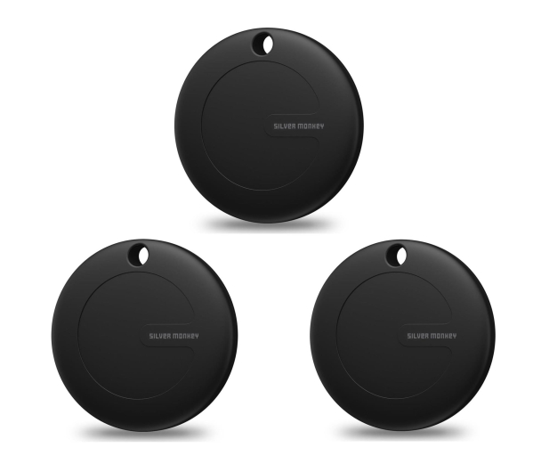 Silver Monkey TAG iOS Black Silicone 3 szt. - 1332968 - zdjęcie
